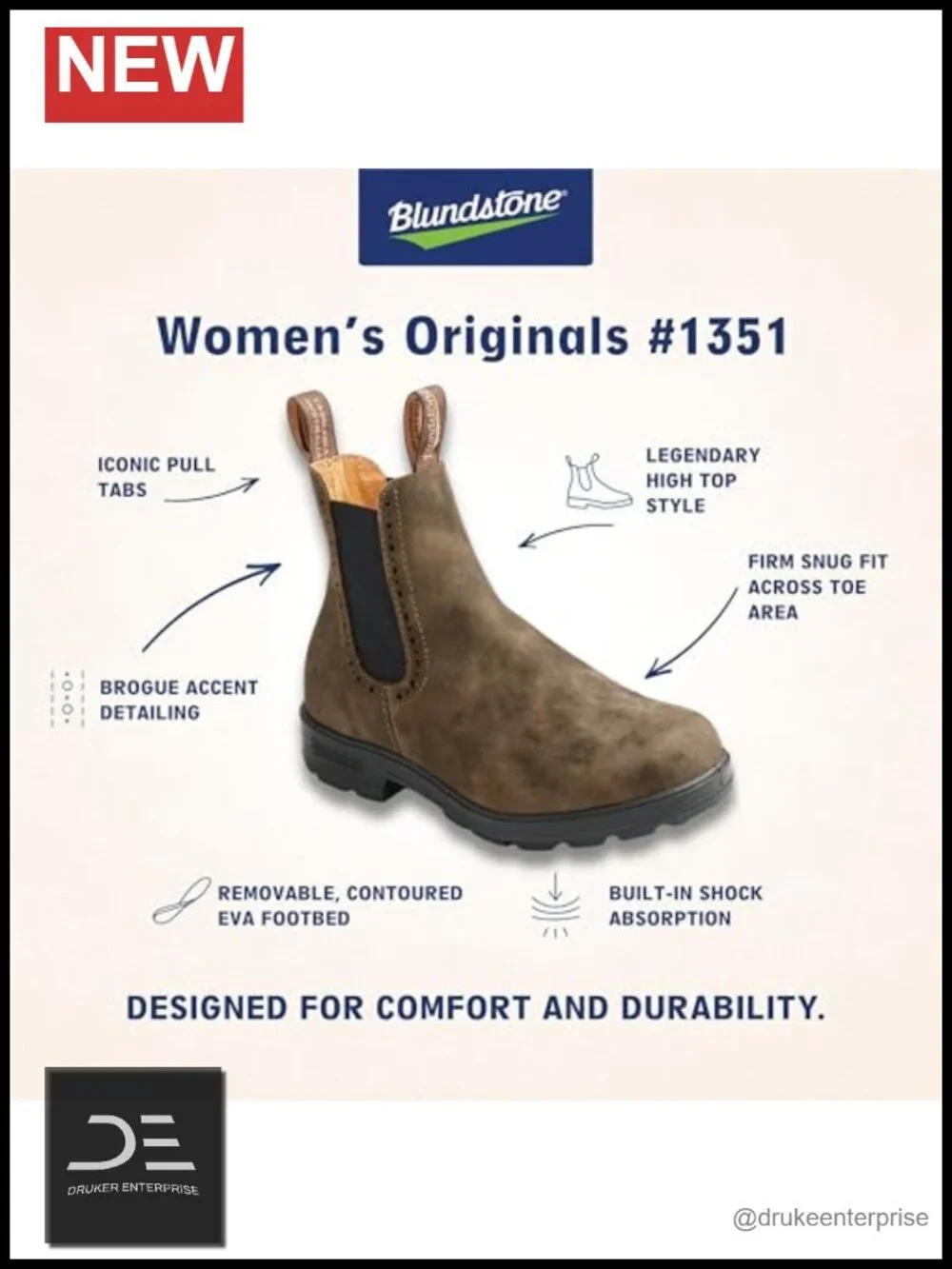 Blundstone 1351 Women's Chelsea Ankle Boots